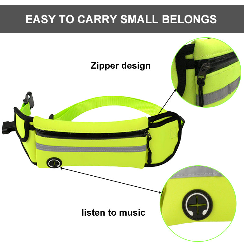 Dog Walking Waist Bag with Traction Rope – Waterproof & Reflective