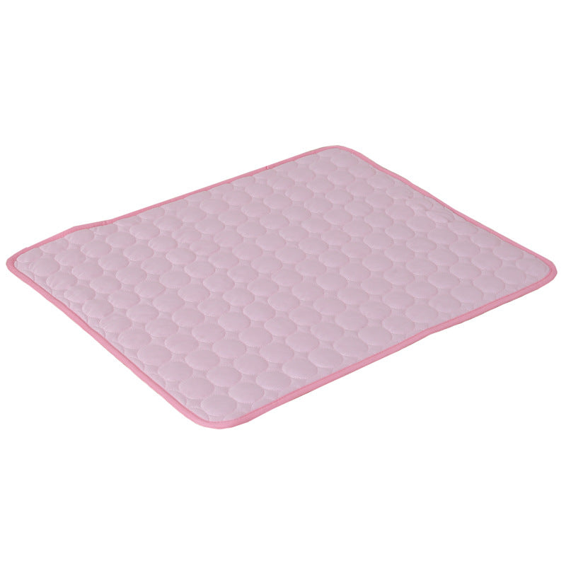 Cooling Pet Mat — Ice Silk Comfort for Dogs & Cats