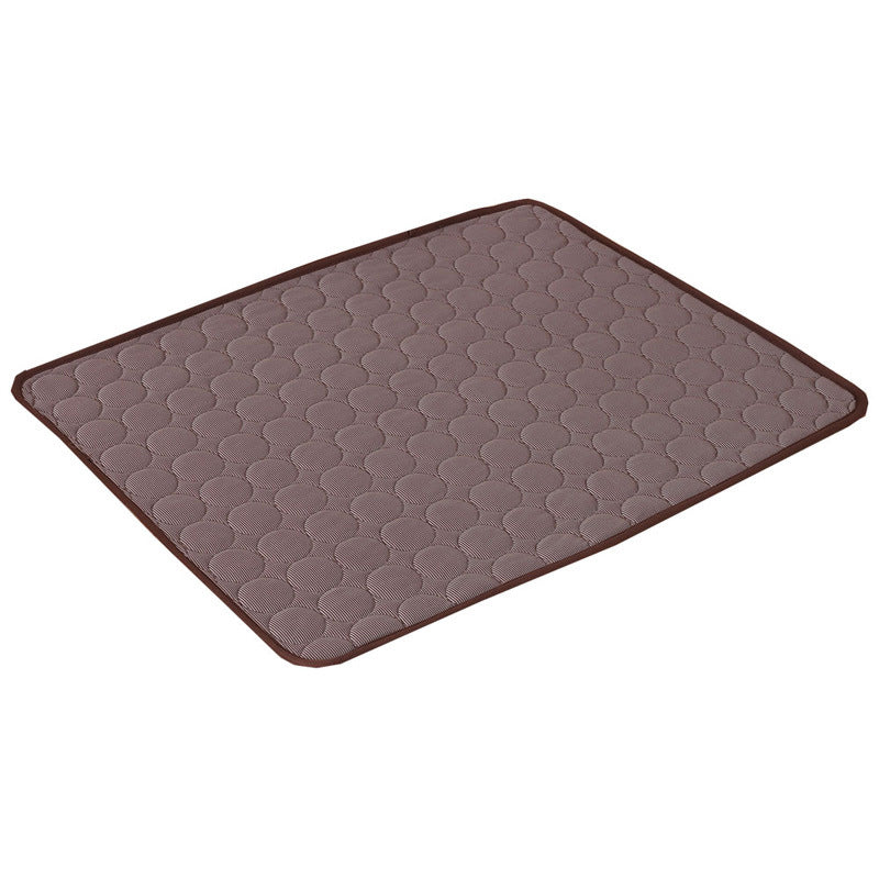 Cooling Pet Mat — Ice Silk Comfort for Dogs & Cats
