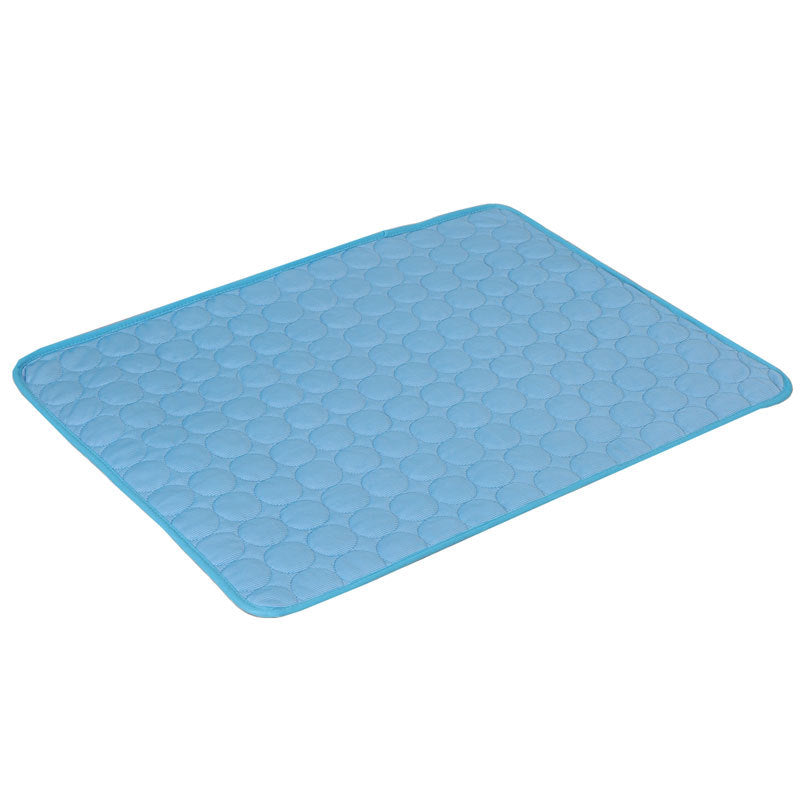 Cooling Pet Mat — Ice Silk Comfort for Dogs & Cats