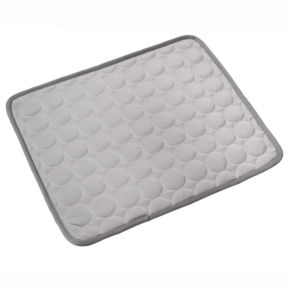Cooling Pet Mat — Ice Silk Comfort for Dogs & Cats