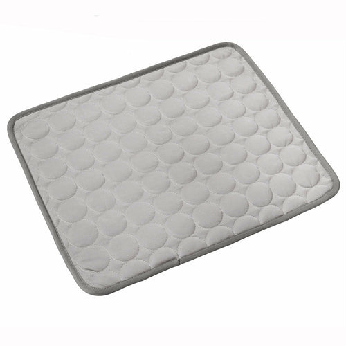 Cooling Pet Mat — Ice Silk Comfort for Dogs & Cats