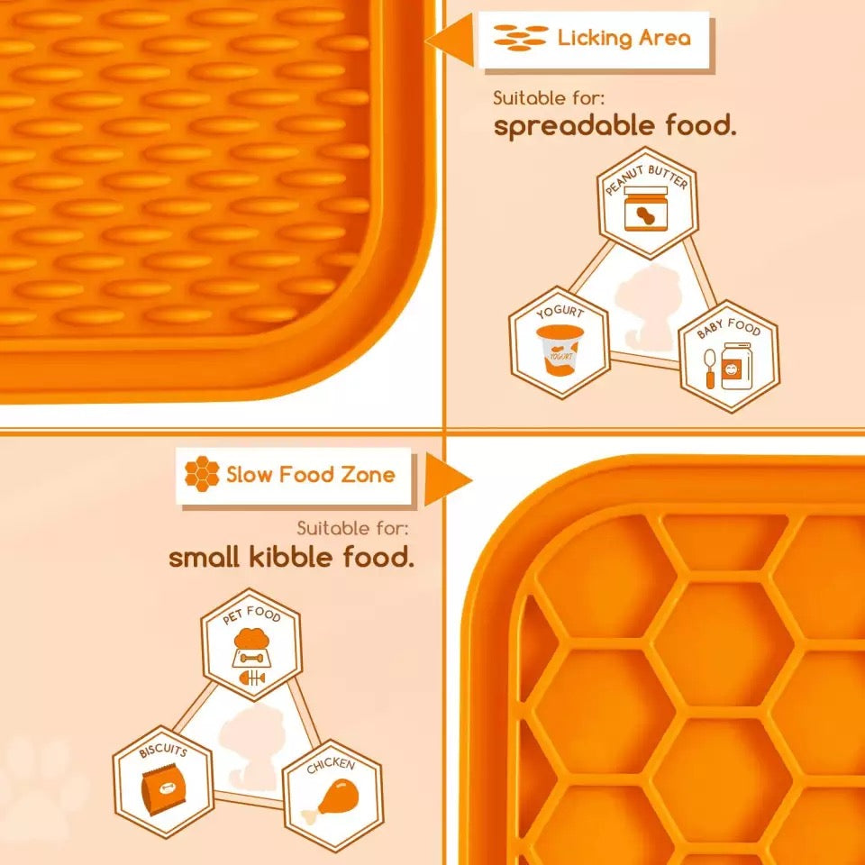 Dog Lick Mat – Non-Slip Slow Feeder