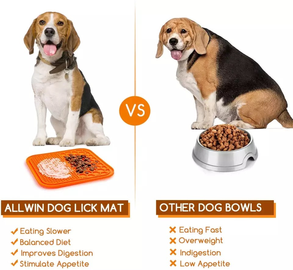 Dog Lick Mat – Non-Slip Slow Feeder