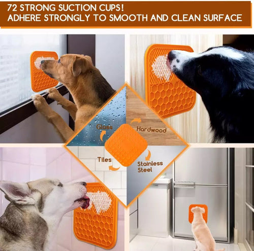 Dog Lick Mat – Non-Slip Slow Feeder
