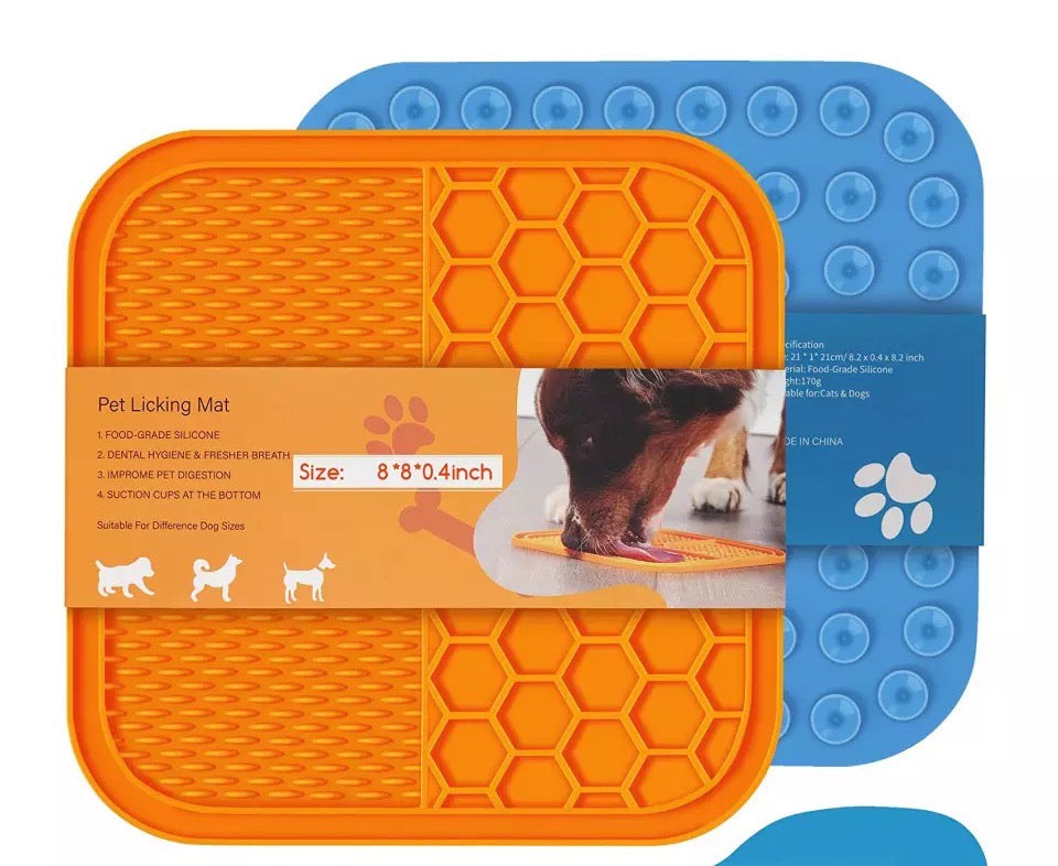 Dog Lick Mat – Non-Slip Slow Feeder