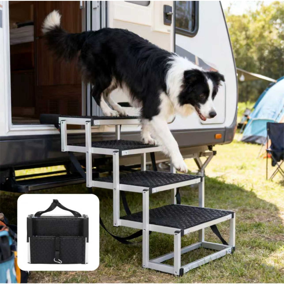 Foldable Dog Ramp for Cars, SUVs & Trucks – Supports Up to 250 lbs