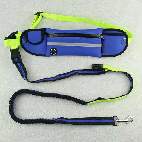 Dog Walking Waist Bag with Traction Rope – Waterproof & Reflective