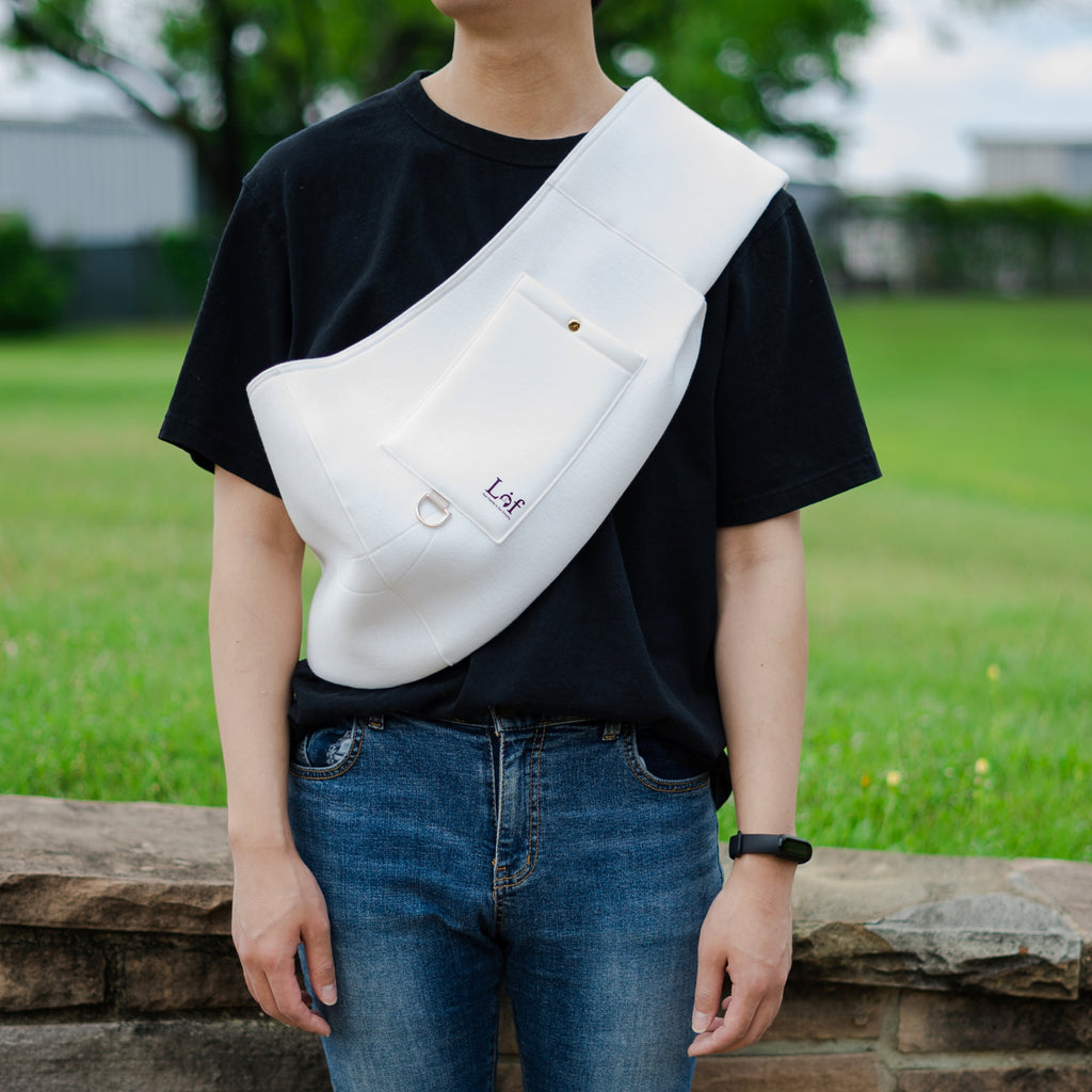 Neoprene Pet Sling Carrier – Hands-Free Travel for Small Dogs & Cats