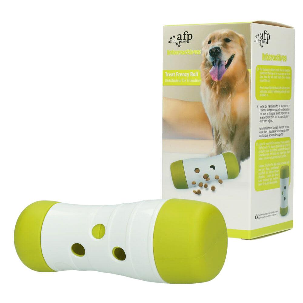 Dog Treat Frenzy Roll - Interactive Puzzle Feeder Toy