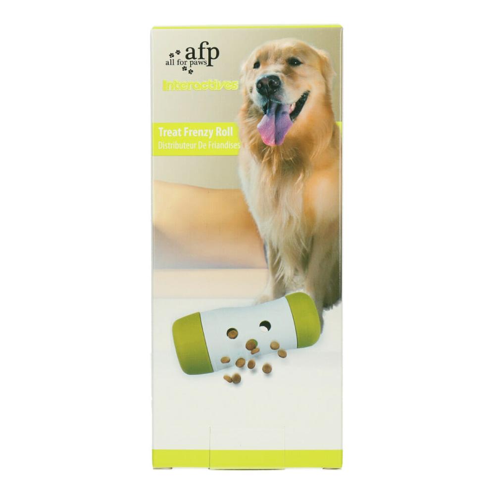 Dog Treat Frenzy Roll - Interactive Puzzle Feeder Toy