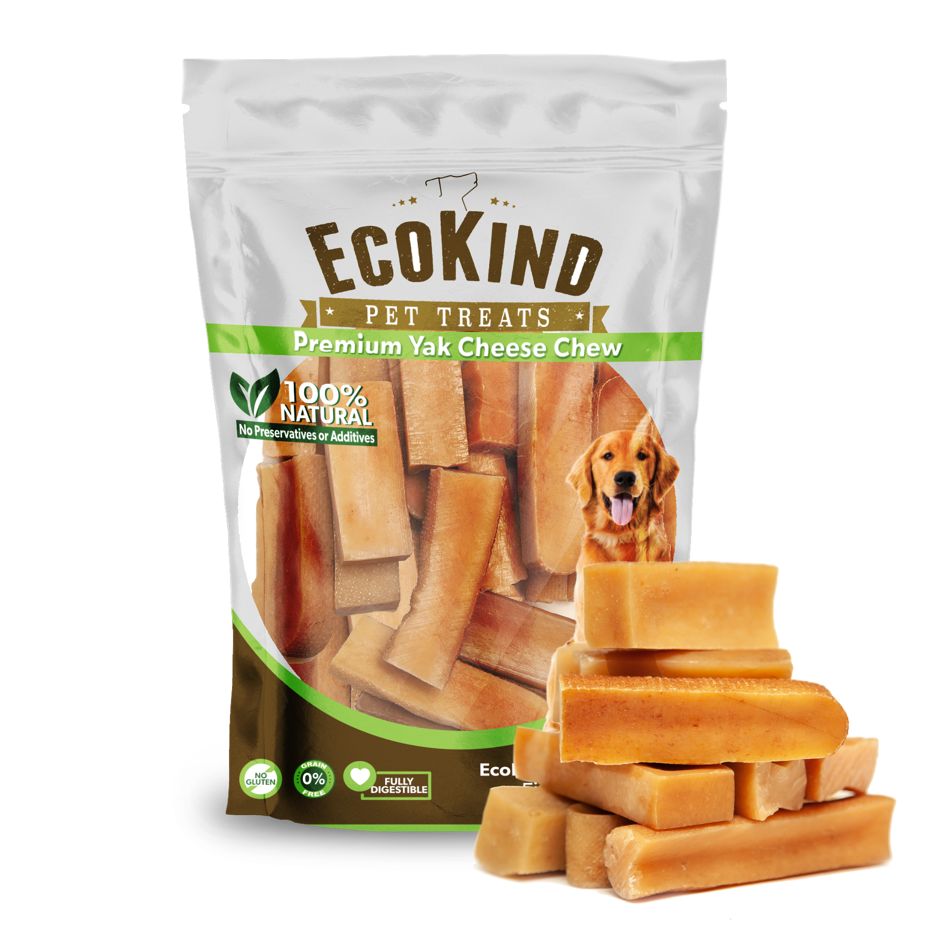 EcoKind ECO Gold Yak Chews for Small Dogs