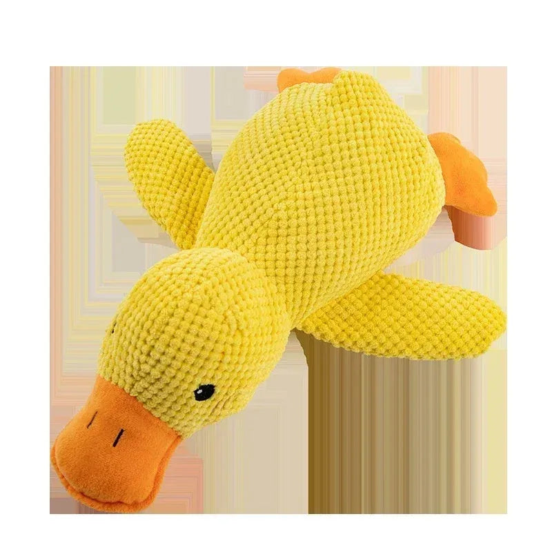 Calming Duck Plush Toy for Dogs – Soft, Squeaky & Chew-Friendly