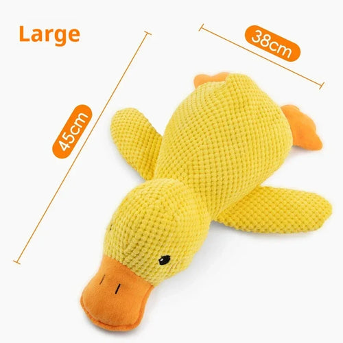 Calming Duck Plush Toy for Dogs – Soft, Squeaky & Chew-Friendly