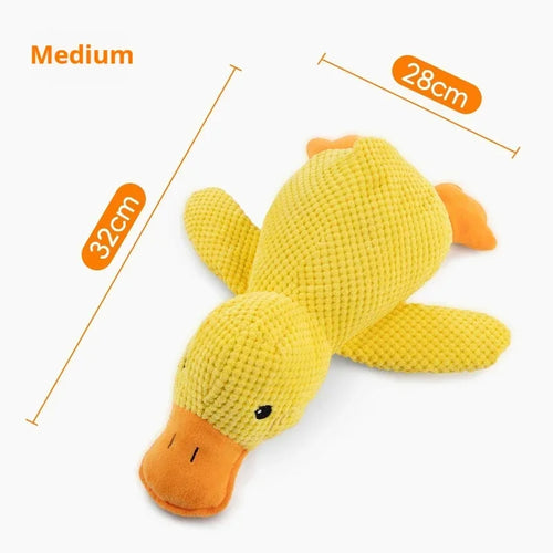 Calming Duck Plush Toy for Dogs – Soft, Squeaky & Chew-Friendly