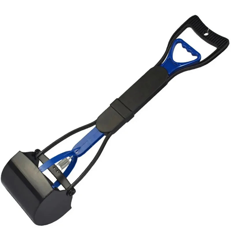 Long Handle Dog Pooper Scooper – No-Touch Jaw Poop Picker