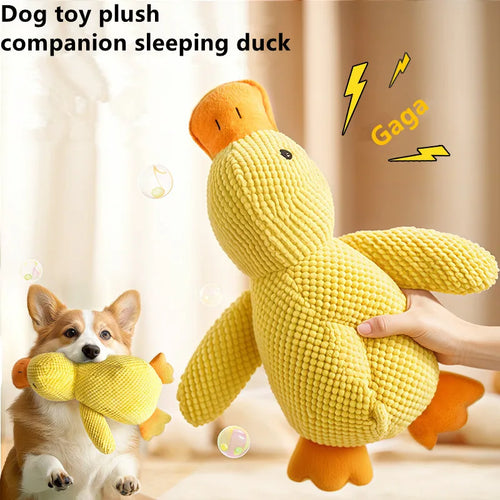 Calming Duck Plush Toy for Dogs – Soft, Squeaky & Chew-Friendly