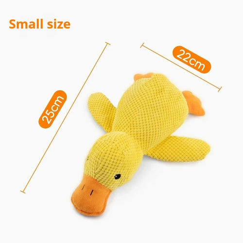 Calming Duck Plush Toy for Dogs – Soft, Squeaky & Chew-Friendly