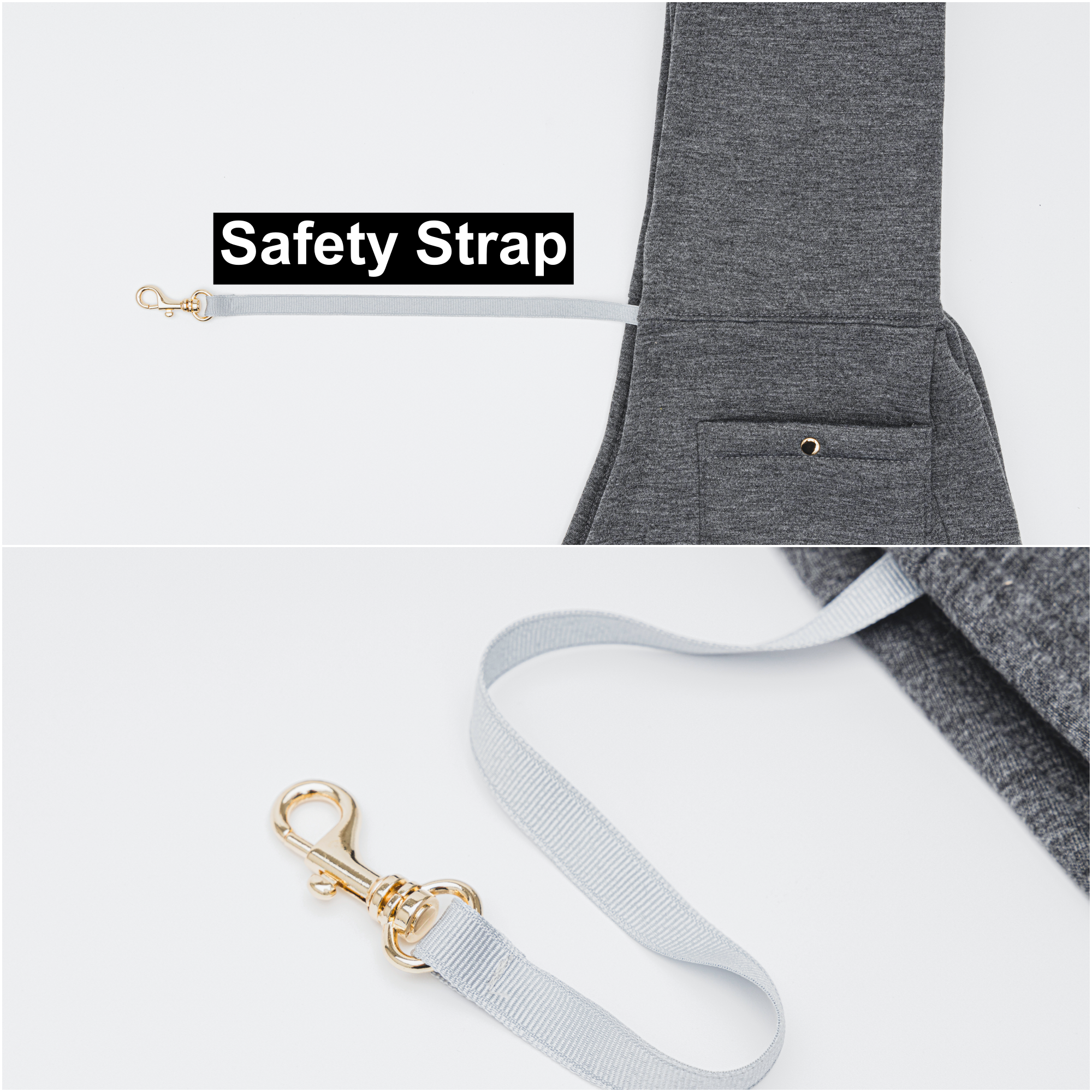 Neoprene Pet Sling Carrier – Hands-Free Travel for Small Dogs & Cats