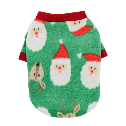 Cozy Christmas Canine Fleece Sweater