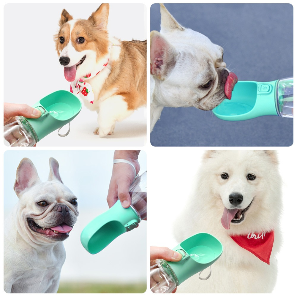 Portable Pet Water Bottle & Travel Dispenser