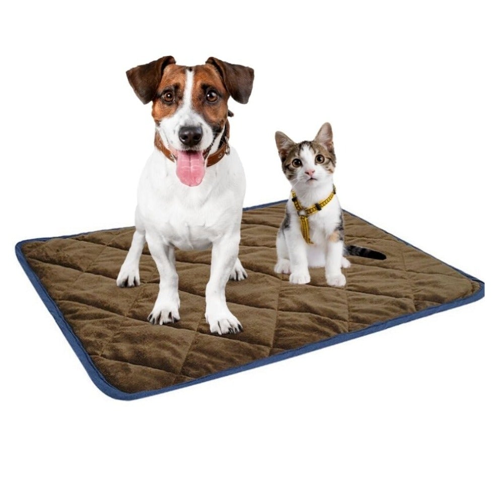 Self-Heating Thermal Pet Bed - No Electricity Needed