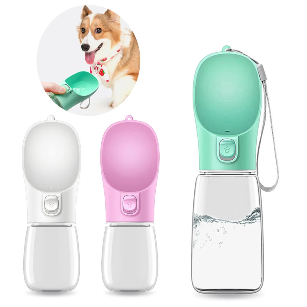 Portable Pet Water Bottle & Travel Dispenser