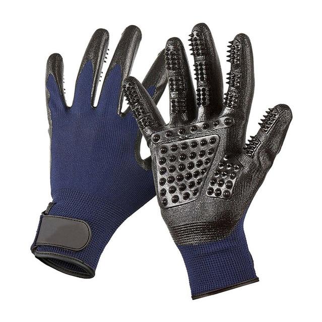 Pet Grooming Gloves - Deshedding & Massage Brush (1 Pair)