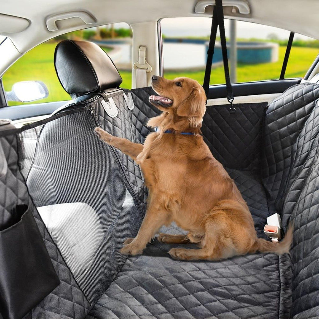 Waterproof Pet Car Seat Cover - Dog Back Seat Protector