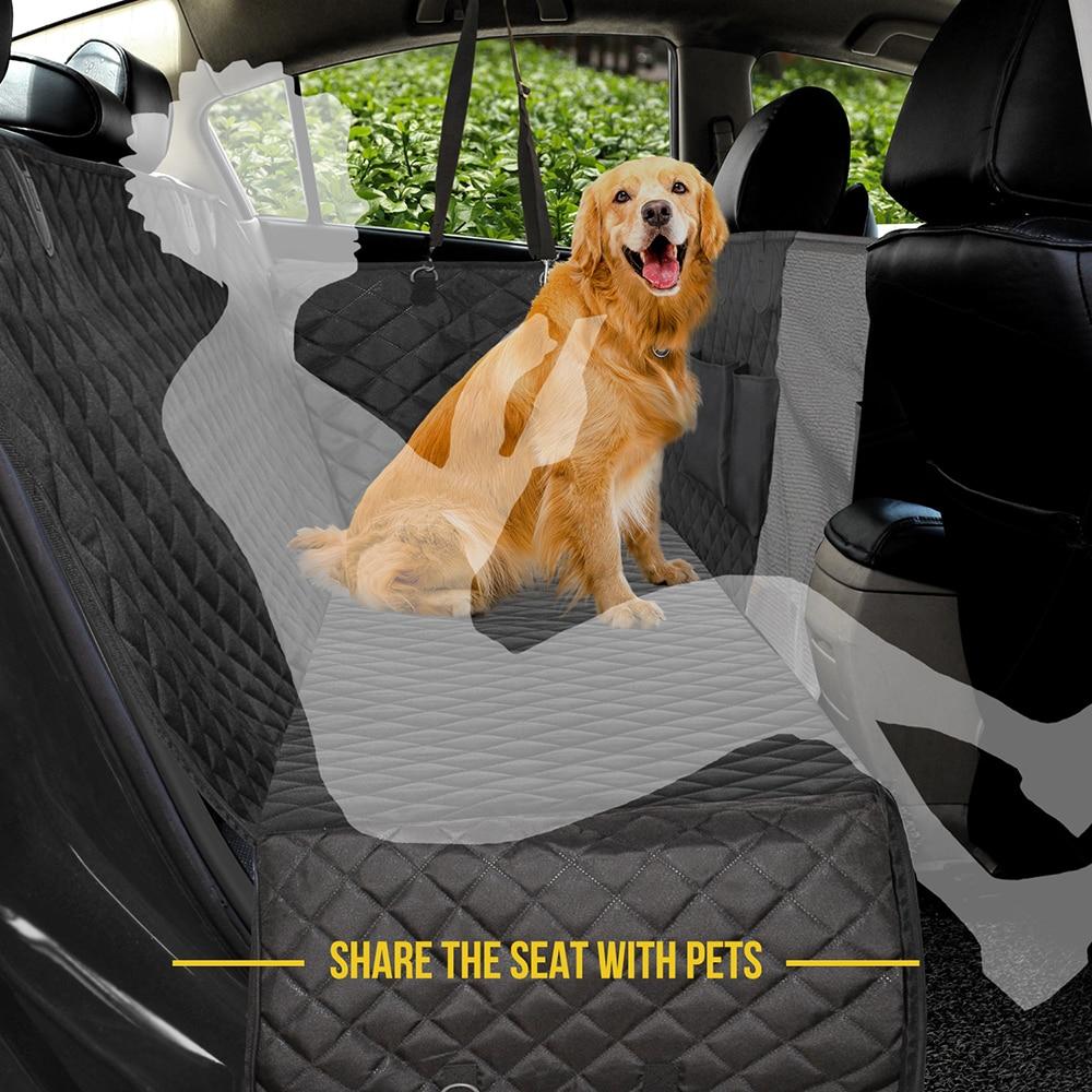 Waterproof Pet Car Seat Cover - Dog Back Seat Protector