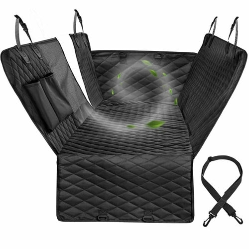 Waterproof Pet Car Seat Cover - Dog Back Seat Protector